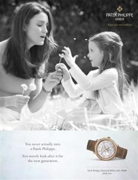 patek philippe watch campaign